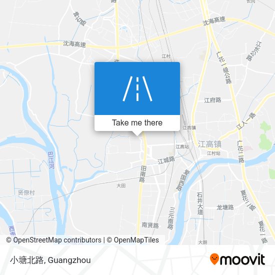 小塘北路 map