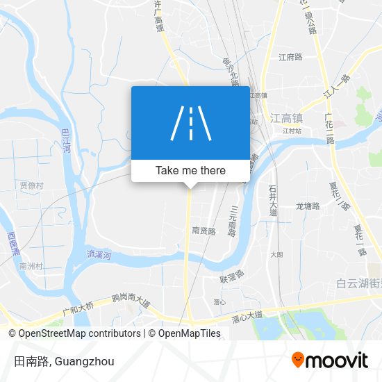 田南路 map