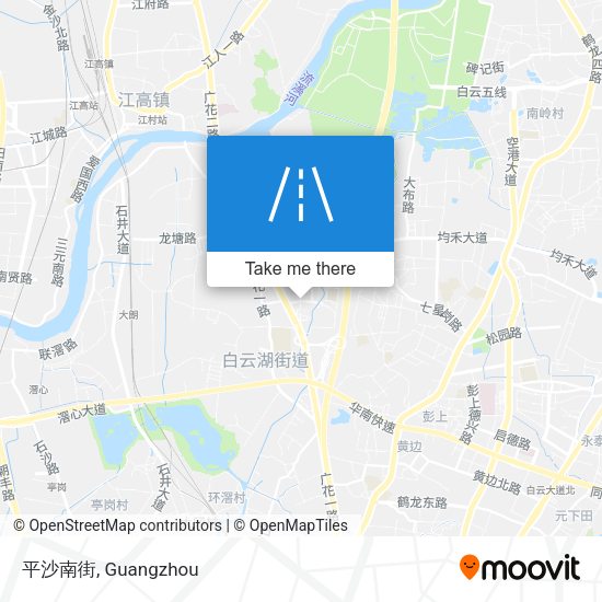 平沙南街 map