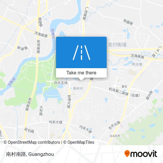南村南路 map