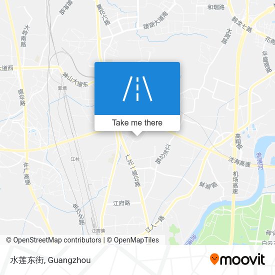 水莲东街 map