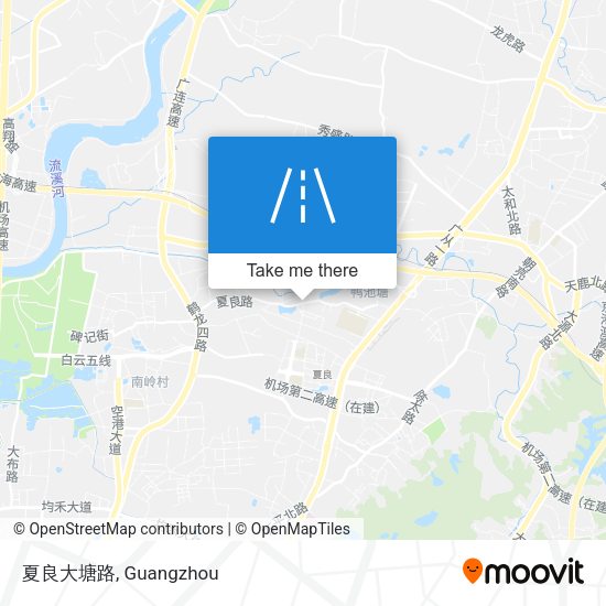 夏良大塘路 map