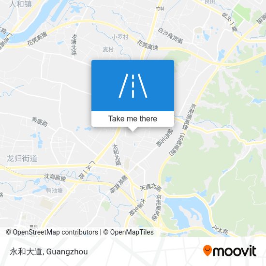 永和大道 map