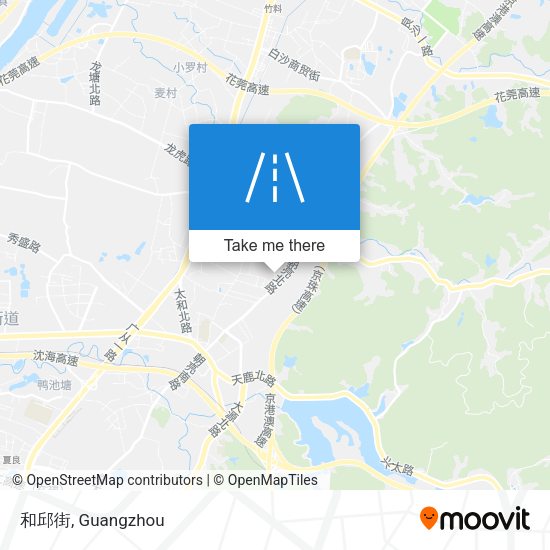 和邱街 map