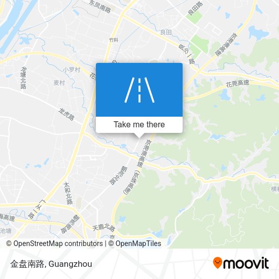 金盘南路 map