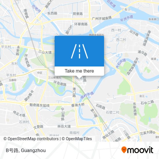 B号路 map