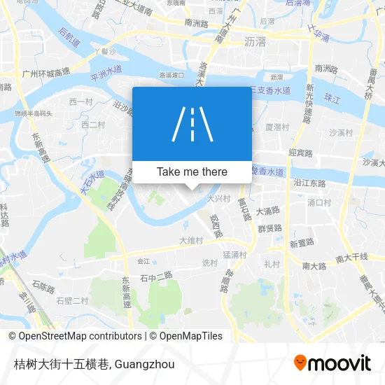 桔树大街十五横巷 map