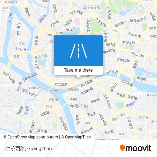 仁济西路 map