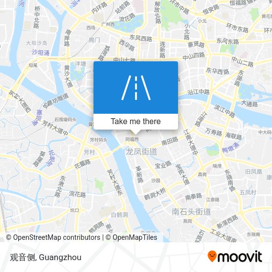 观音侧 map