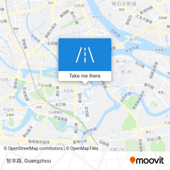 智丰路 map