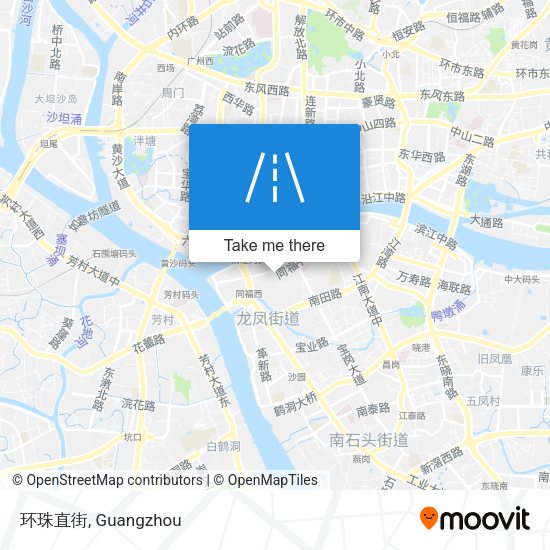 环珠直街 map