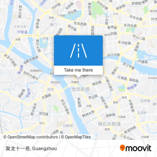 聚龙十一巷 map