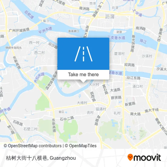 桔树大街十八横巷 map
