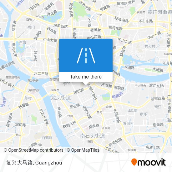 复兴大马路 map