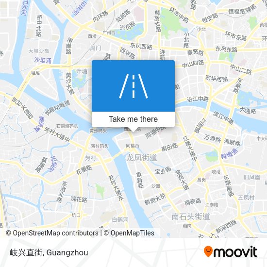 岐兴直街 map