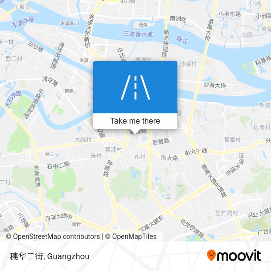 穗华二街 map