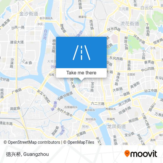 德兴桥 map