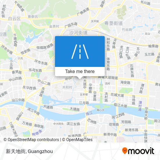 新天地街 map