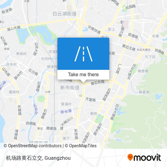 机场路黄石立交 map