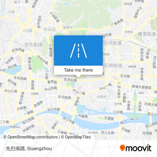 先烈南路 map