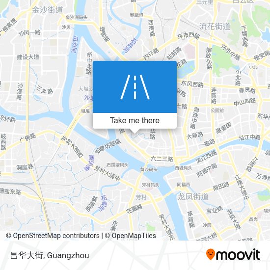 昌华大街 map