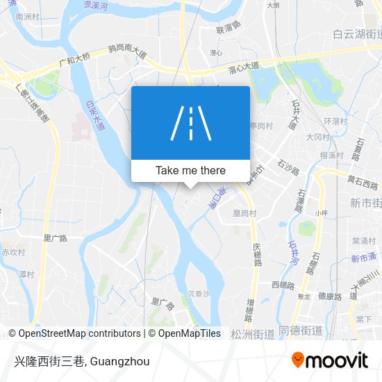 兴隆西街三巷 map