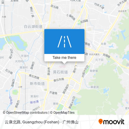 云康北路 map