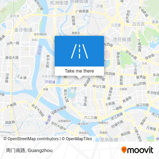 周门南路 map