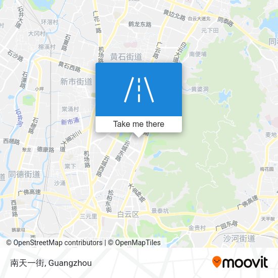 南天一街 map