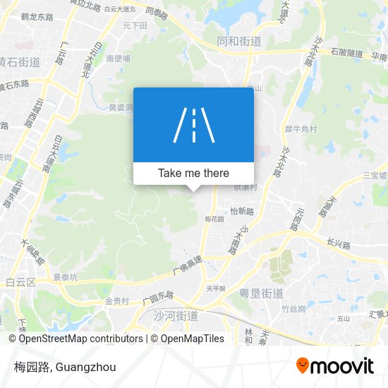 梅园路 map