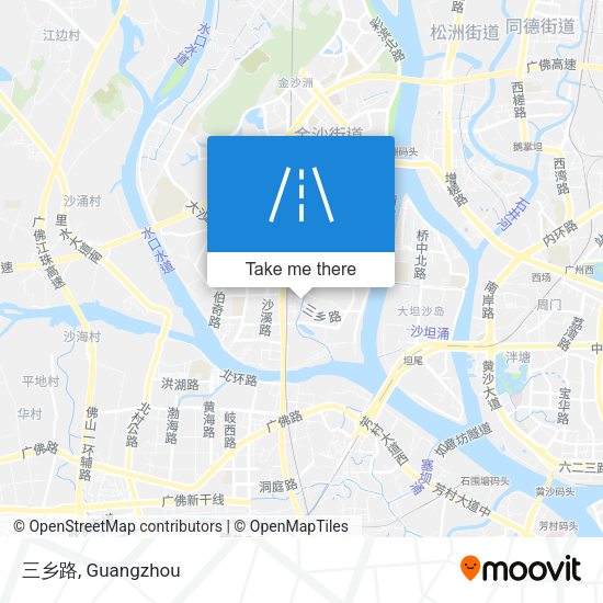 三乡路 map
