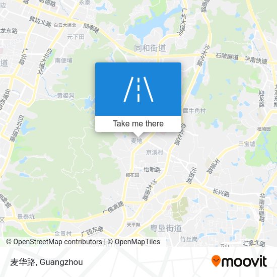 麦华路 map