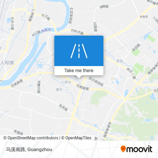 乌溪南路 map