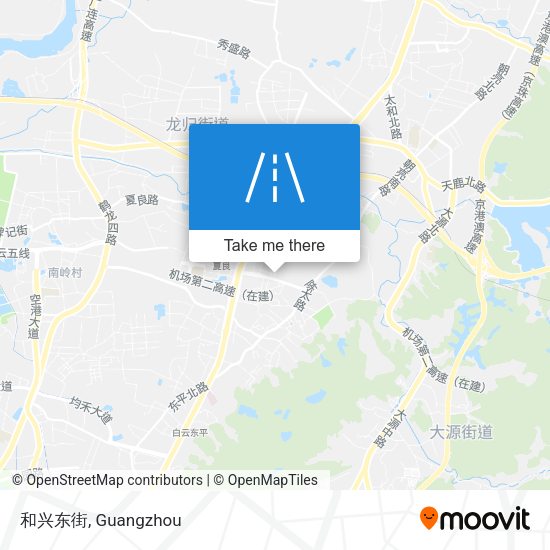 和兴东街 map