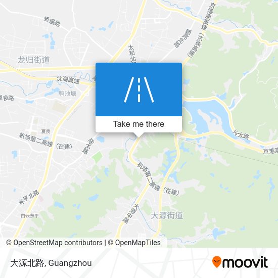 大源北路 map