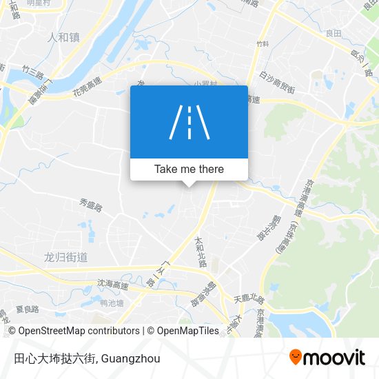 田心大㘵挞六街 map