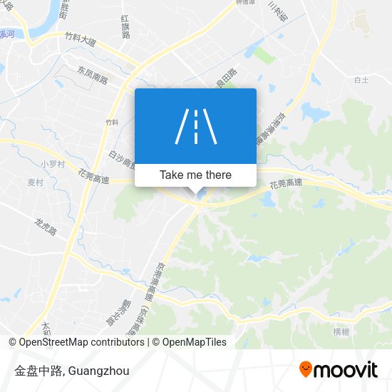金盘中路 map