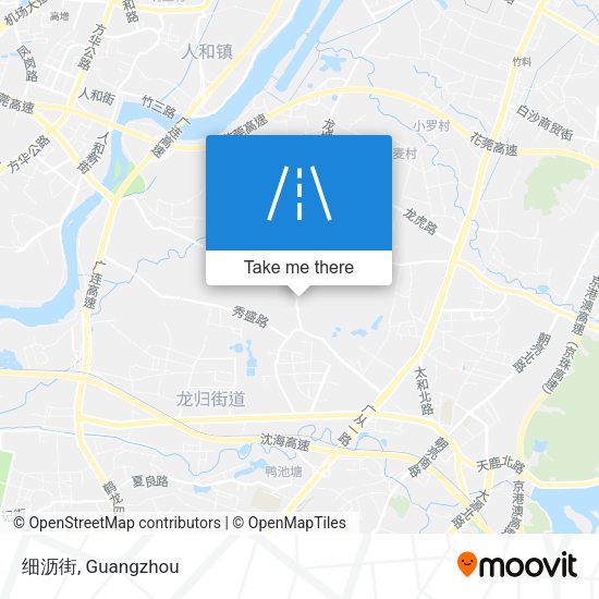 细沥街 map