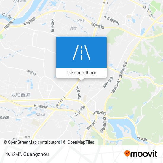 迥龙街 map
