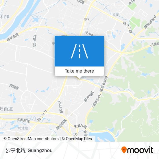 沙亭北路 map