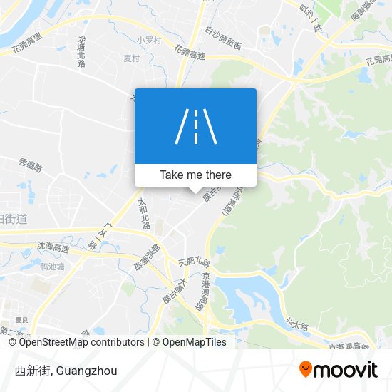 西新街 map