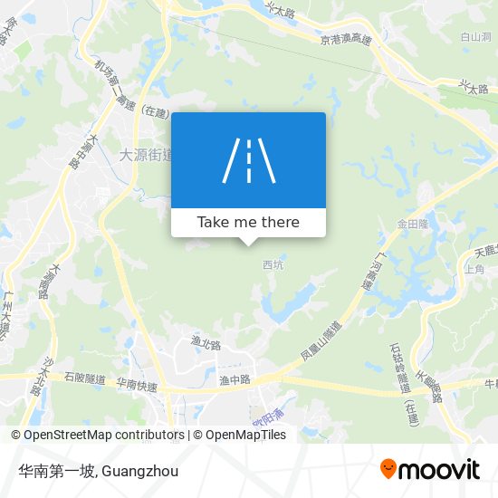 华南第一坡 map