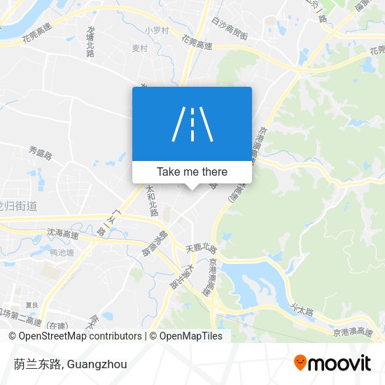 荫兰东路 map