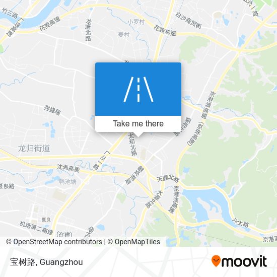 宝树路 map