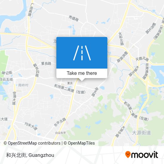 和兴北街 map