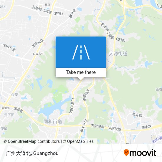 广州大道北 map