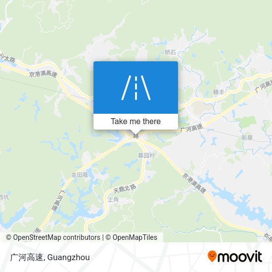 广河高速 map
