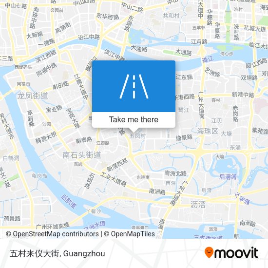 五村来仪大街 map