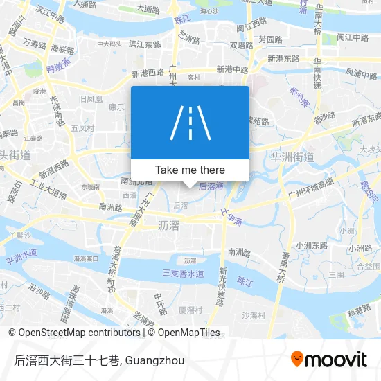 后滘西大街三十七巷 map