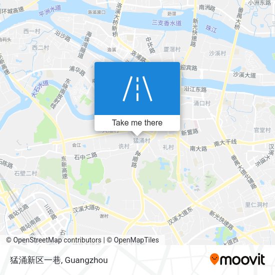 猛涌新区一巷 map
